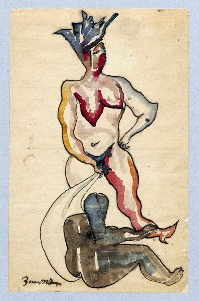 Composição Figural. de Zygmunt Waliszewski